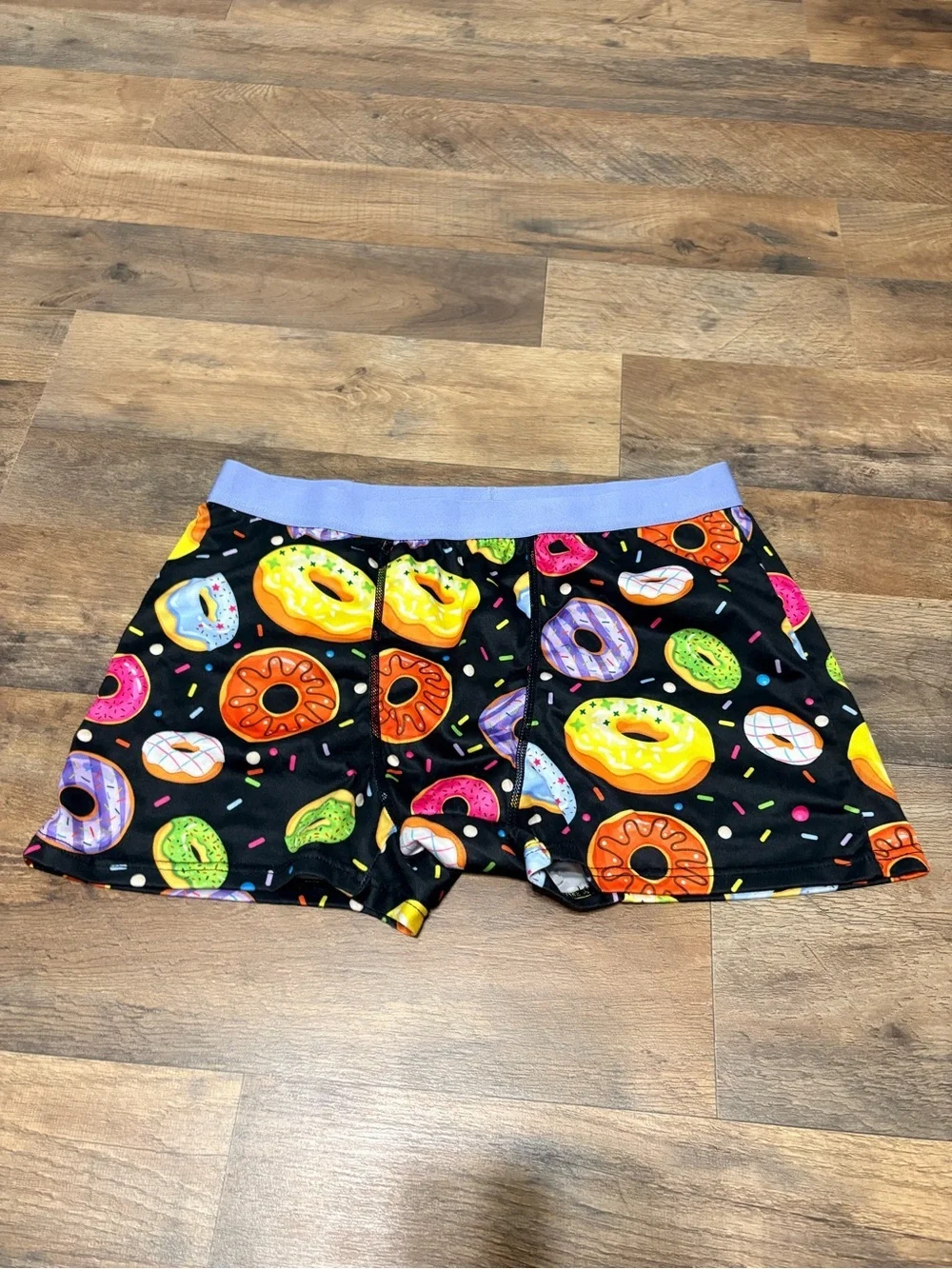 IRONYTE Donut Print Boxer Briefs – Men’s Medium